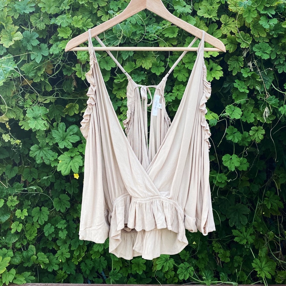 Tan Boutique Top